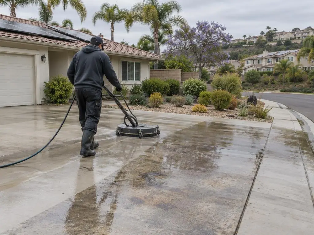 Driveway & Concrete Cleaning in Anaheim, CA