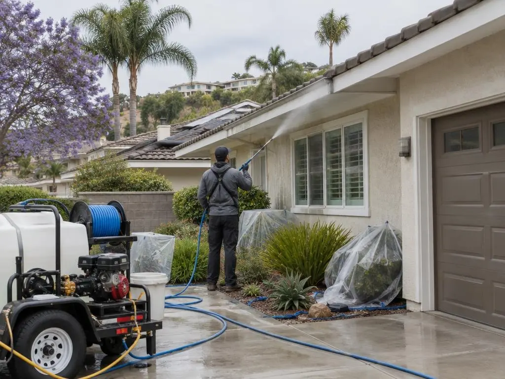 House Washing in Anaheim, CA